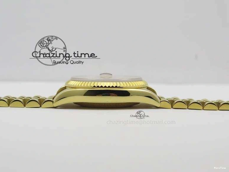 MiroTime 0106 DateJust 36mm Wrapped YG BP-Maker Best Edition White MOP Dial On Wrapped YG Bracelet ETA Bright 3835